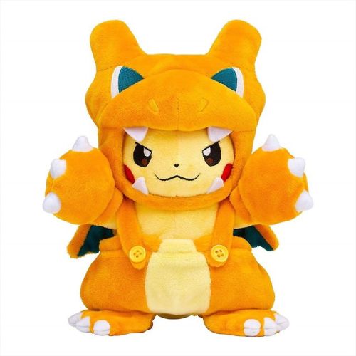 retrogamingblog:The Pokemon Center just released a new line of Pikachu Costume Plushes