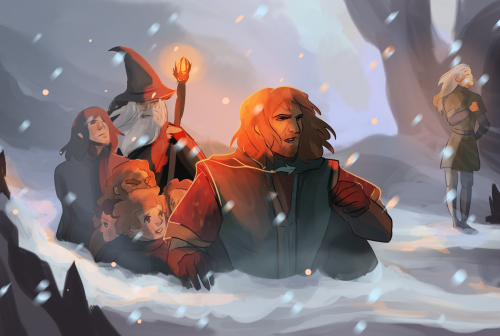 chevs-and-spiders: boromir be shoving a path through the snow for the fellowship and i think that’s 