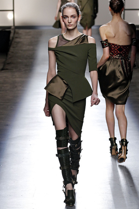 hawaii2newyork:   Hell on Heels. The shoes at Prabal Gurung could kill. No really.