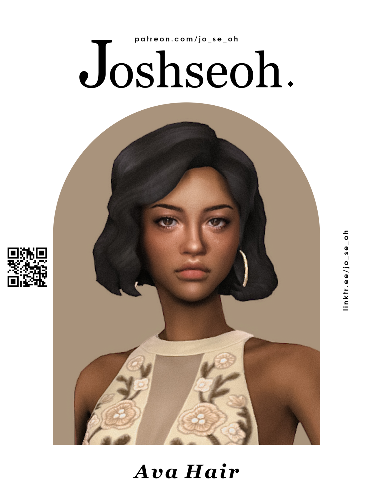 Josh | JoshSeoh : Ava Hair Converted from Disney Dreamlight Valley...