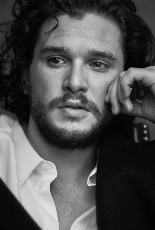 kitsn0ws:Kit Harington by Matthew Brookes for ICON Spain