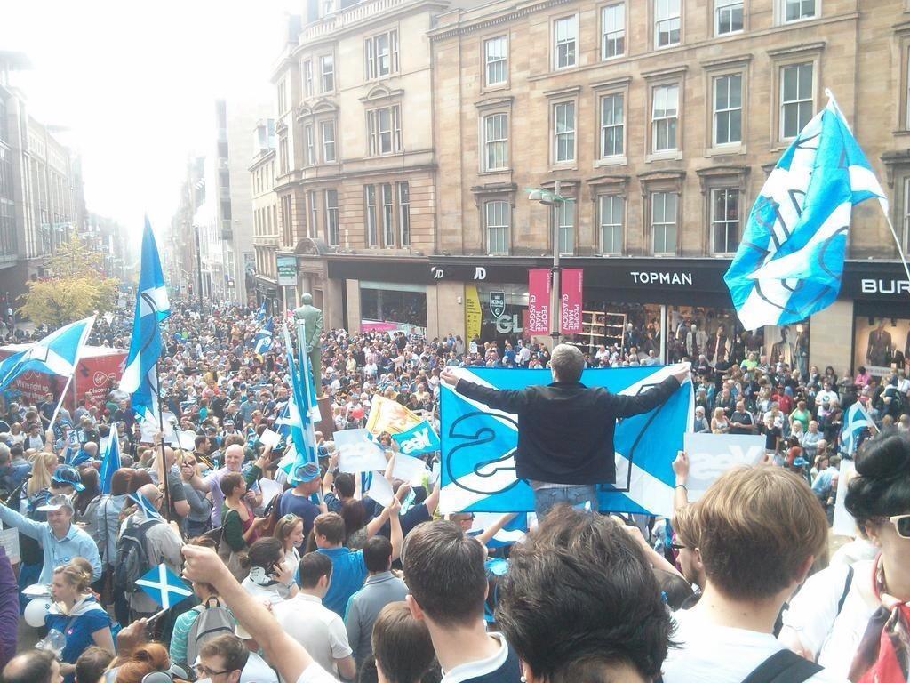Glasgow, you looked beautiful today.