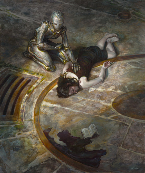 Broken by Donato Giancola, Oil on Panel, 24&quot; x 18&quot; (2018)