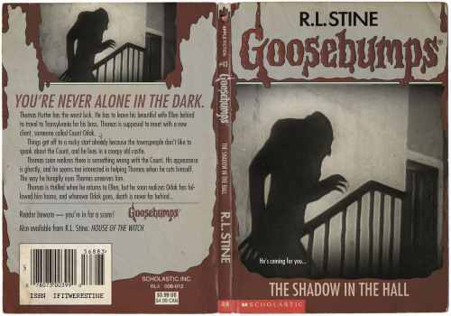 unexplained-events:  Classic Horror Films Meet R.L. StineTaken from the Tumblr ifitwerestine. They take classic/modern day horror movies and shows and give them the R.L. Stine treatment. A wonderful blog to go check out. These are some of our favorite