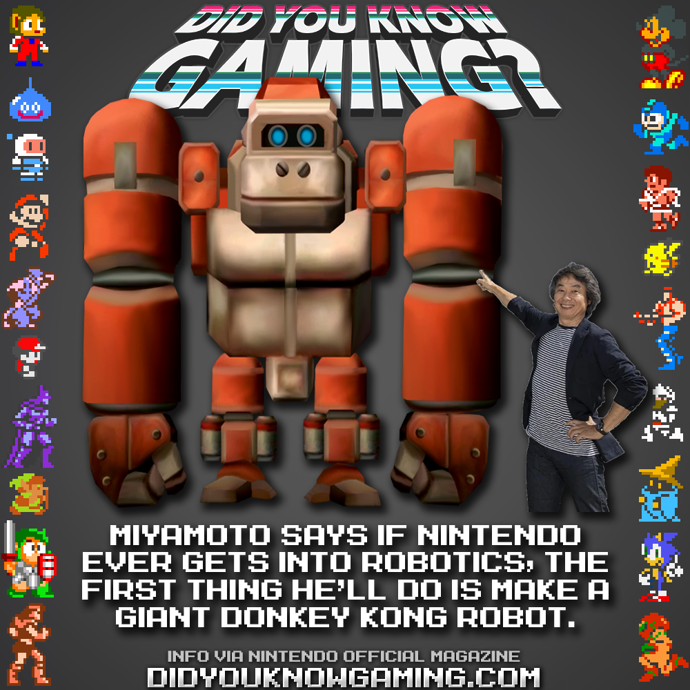 Did You Know Gaming? — Did you know about Shigeru Miyamoto's plan