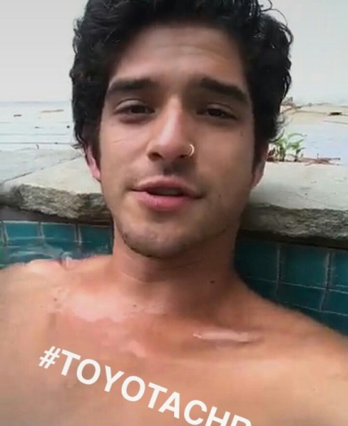 Tyler Posey is a handsome man