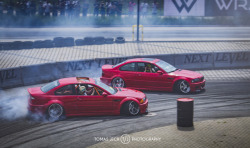 stancenation:  BMW M3 Tandem Drift! // http://www.stancenation.com/?p=124653