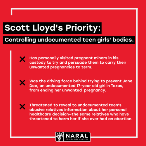 Scott Lloyd is an anti-choice, extremist zealot obsessed with one thing: controlling the lives of un