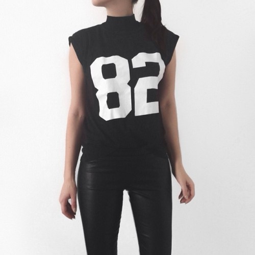 rvdianse:coastiah:thehollywoodheels:Outfit ✖️Tshirt | Forever21High neck top | AsosLeather pants (fa