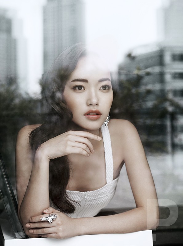 koreanmodel:  Seon Hwang by Kim Moo Il for Beauty+ Sept 2014