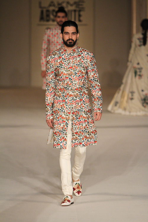 menandfashion: ROHIT BAL Summer/Resort 2016 collection LAKMÉ FASHION WEEK