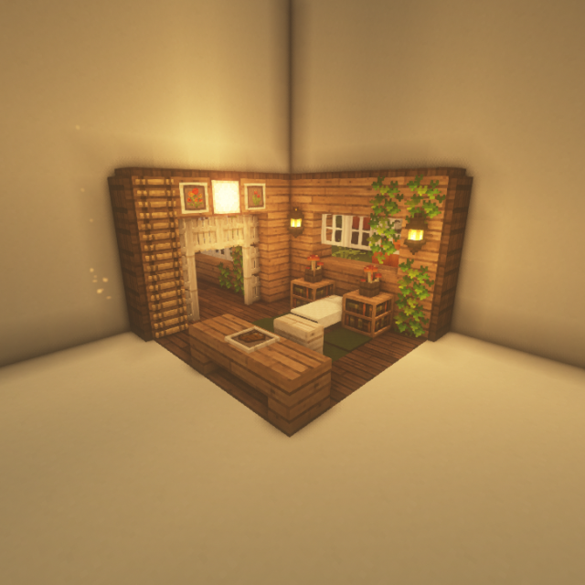 Minecraft Living Room Ideas Cottagecore : Humble Lil Home Uploaded By ...