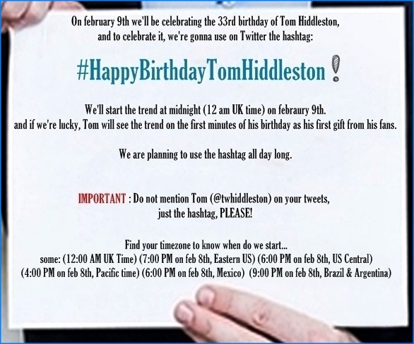 hiddleston-daily:  gaby-hiddles-hemzy: We Will Have This Special Celebration Very