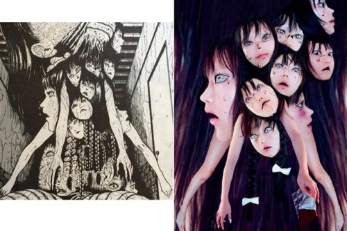 quickweaves: creaturesofnight: Kotaku’s Junji Ito cosplay part.2 Yes ma'am!!!!