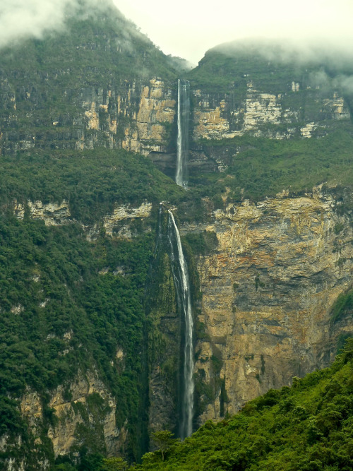 yourheartisbeating:  Third highest waterfall (allegedly) | Gocta, Peru