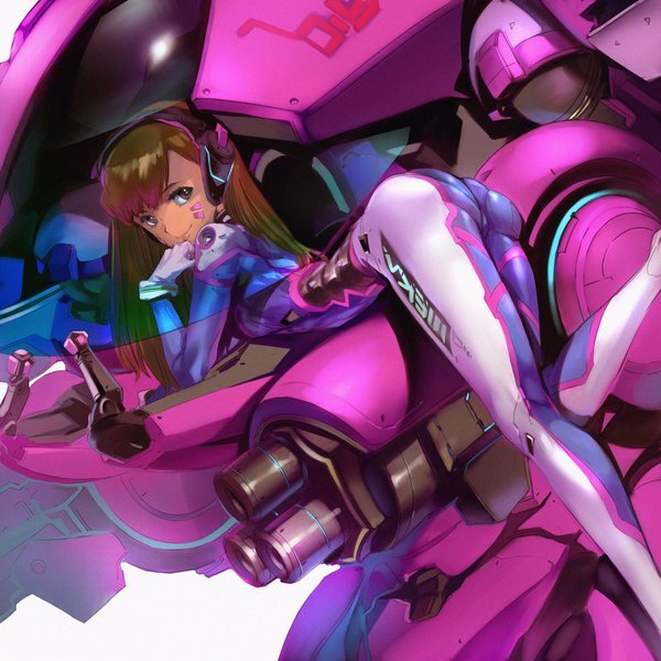 sgeewiz:  D.VA Art by   清水栄一 x 下口智裕     ;9