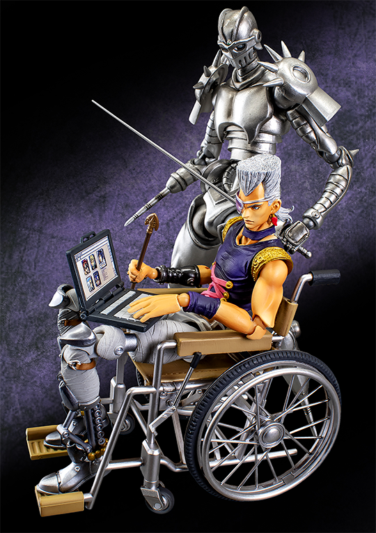 JoJo's Bizarre Adventure Super Action Statue Part 5 Silver Chariot