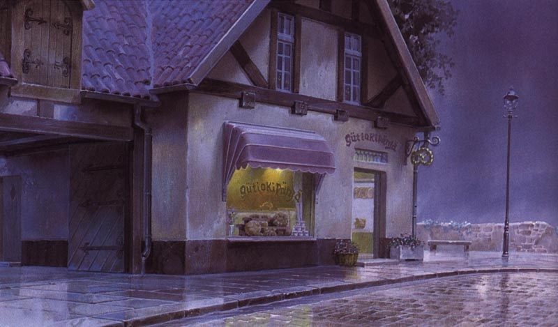 theamazingdigitalart:  The amazing concept art of Kiki’s Delivery Service by Studio