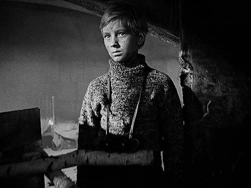 designforliving:Ivan’s Childhood (1962) dir. Andrei Tarkovsky