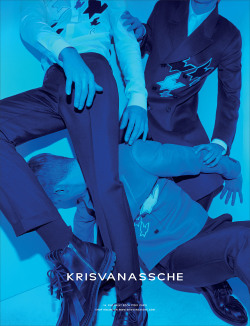 l-homme-que-je-suis:  KRISVANASSCHE Fall/Winter 2014 Campaign Photographed by Alessio Bolzoni and Styled by Mauricio Nardi 