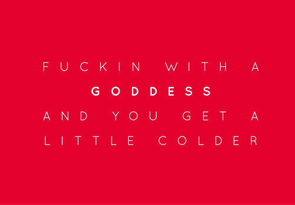 hernameisbanks:  GODDESS 