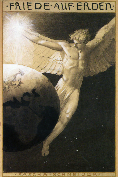 Sascha Schneider (1870-1927), ‘Peace on Earth’, 1904