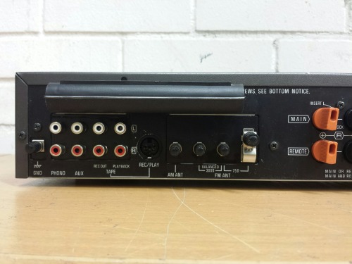 Technics SA-103 AM/FM Stereo Receiver, 1981