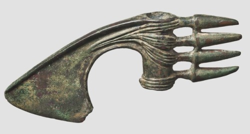 Bronze axe head from Luristan, 12th-10th century BCfrom Hermann Historica