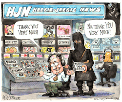 cartoonpolitics:  “The American media