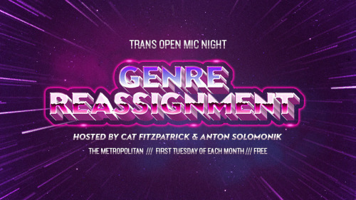 ****FREE! Cheap drinks! Everyone welcome!****Join us at Brooklyn’s trans open mic night!Here&r