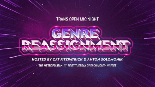 ****FREE! Cheap drinks! Everyone welcome!****Join us at Brooklyn’s trans open mic night!Here’s the F