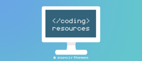 espoirthemes: Here’s a super long masterpost of my favorite coding and design related resource