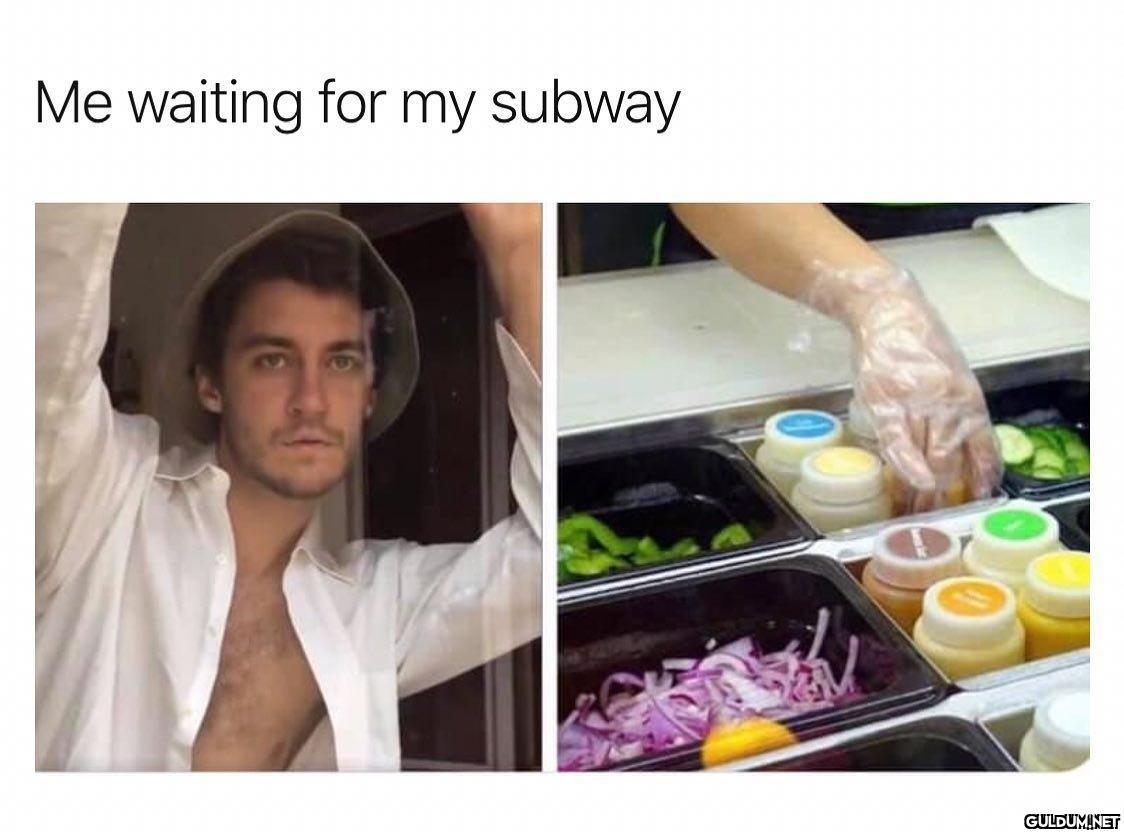 Me waiting for my subway   Kaynak