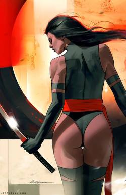 xombiedirge:  Psylocke by Jeff Dekal / Store