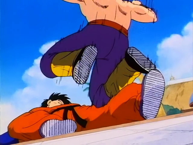 mothersushi:  this episode is titled yamchas big break and in this ep tien breaks