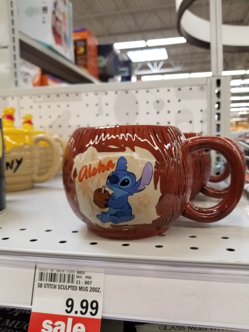 Nice looking Stitch mugs at Meijer! 