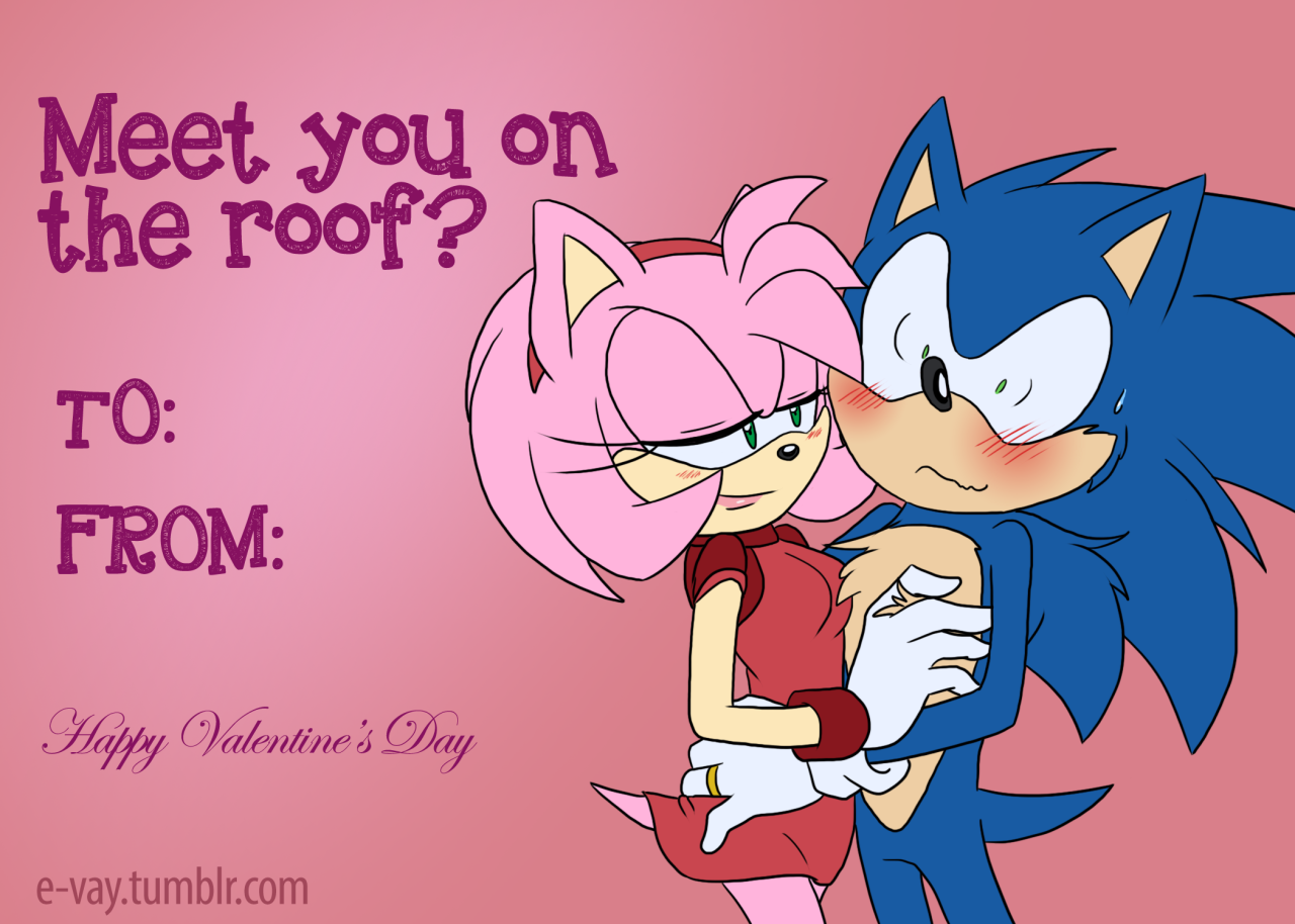 e-vay:  I made some Valentine’s Day (or Single Awareness Day, if you’re like