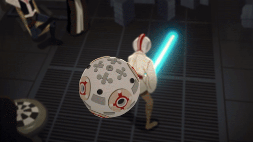 gffa: Star Wars: Galaxy of Adventures | Luke Skywalker - “Lightsaber Training” #CRYING A
