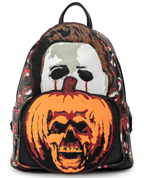 brokehorrorfan: Loungefly’s Halloween collection includes mini backpacks from Halloween II, Ch