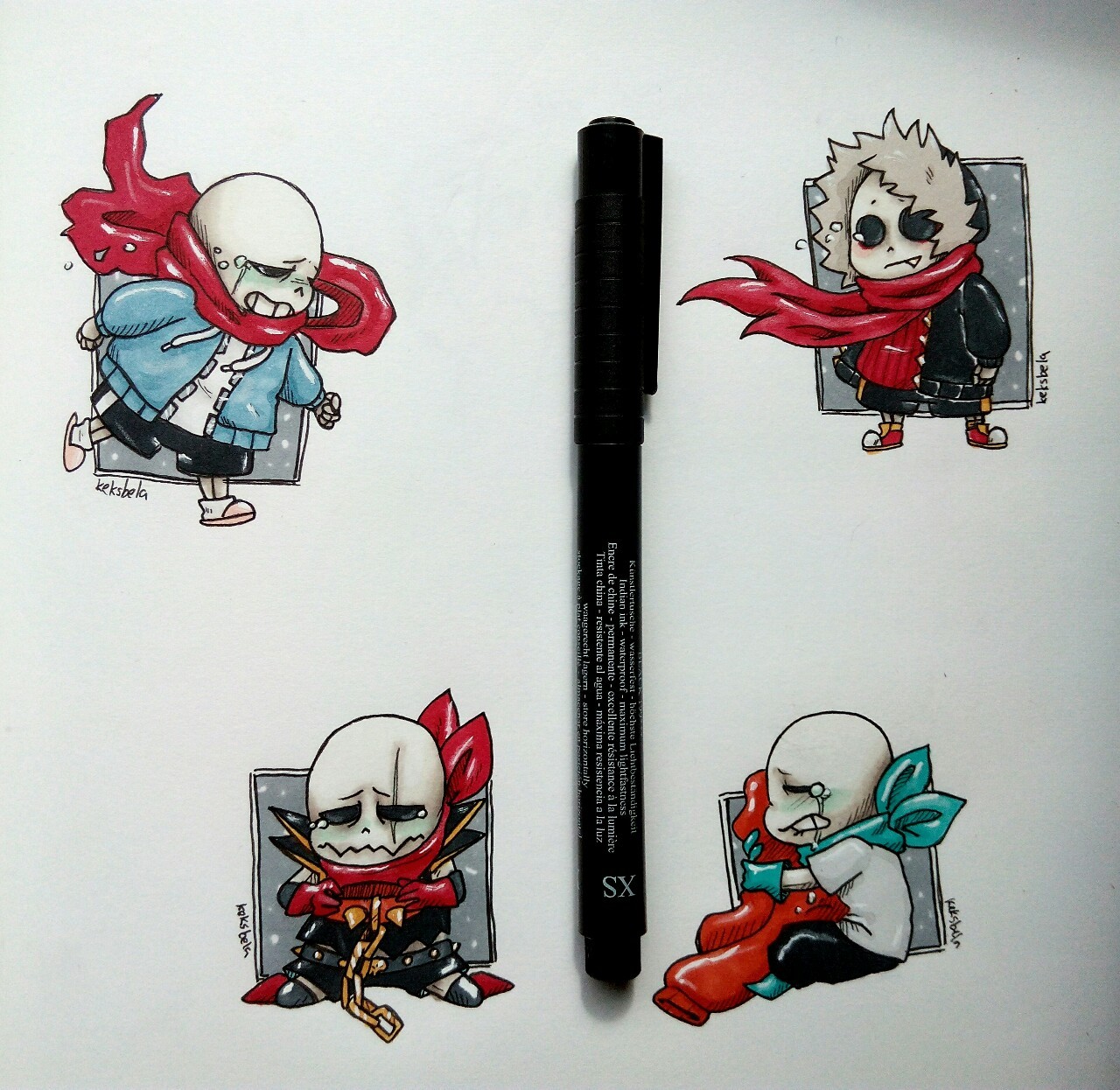 keksbela:  ai-surii:  keksbela:  *cry cry*   -&gt; pen as scale, look how tiny