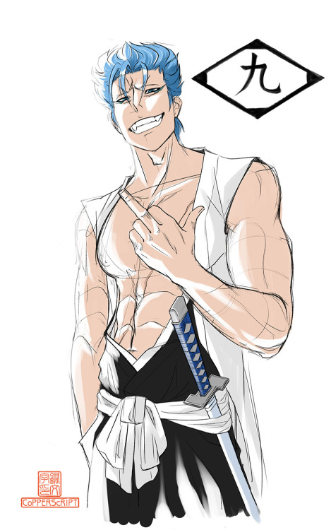 captain grimmjow does not exemplify the noble ideals of the gotei click the series tag for more