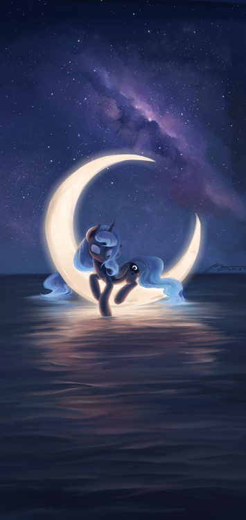 texasuberalles:Moon Boat by MusicalRay