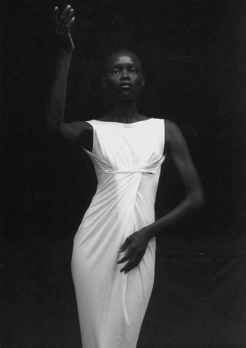 ss2007:  Grace Bol photographed by Rick Owens for Rick Owens Lilies Spring/Summer 2012