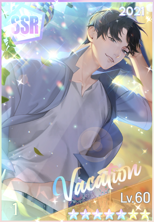 HEART EMBROIDERED SKY - SSR CARD - Normal & Evolved