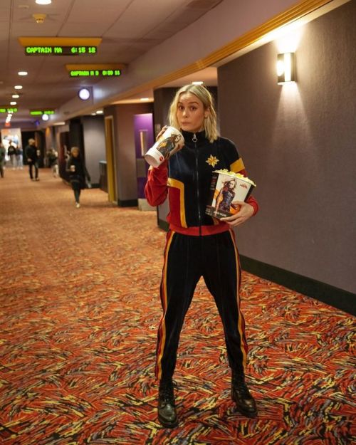 marveledits: @marvel: The ultimate #CaptainMarvel experience! @BrieLarson helped fans get 