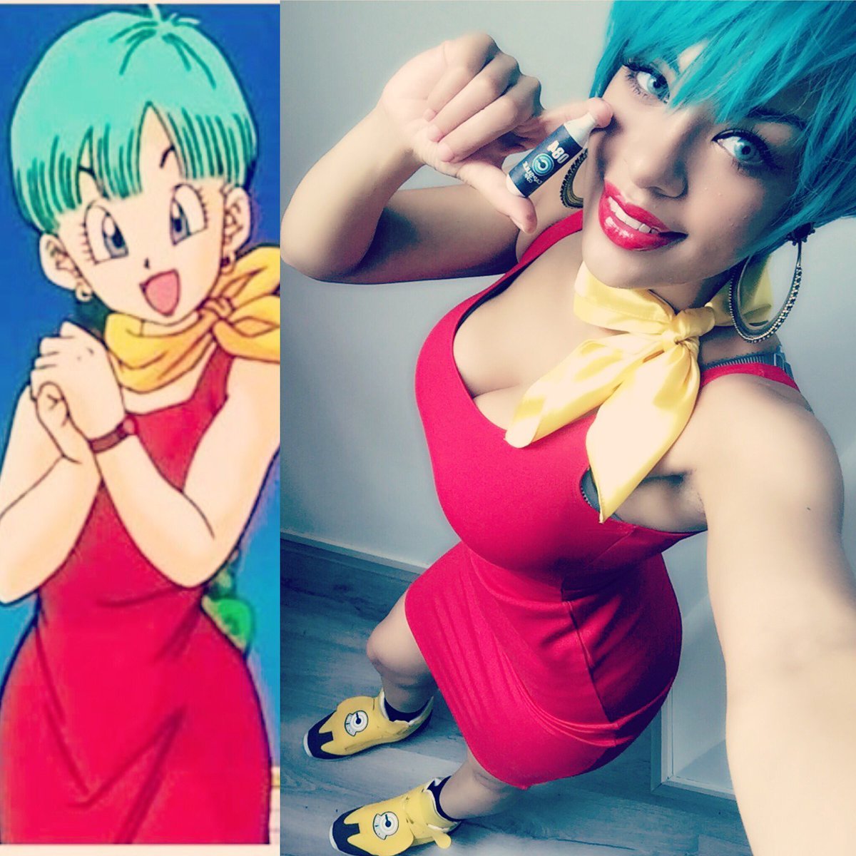 funsexydragonball: cosplayingwhileblack:  Character: Bulma Series: Dragon Ball Z