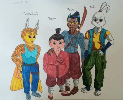 Seeing A Bunch Of Oc Appreciation Posts Going Around, So Here's Some Random Ocs From An Overly-complex