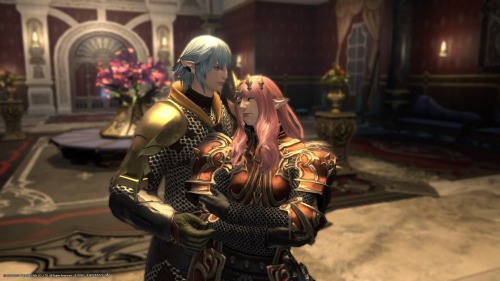 the Miss Nox x Haurchefant gpose compilation nobody asked for but you’re getting it anyway