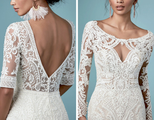 evermore-fashion: Maggie Sottero “Ambrose” Fall 2019 Bridal Collection