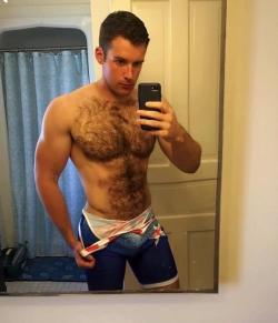 hairy-males:Who is this beast?! ||| Hot and